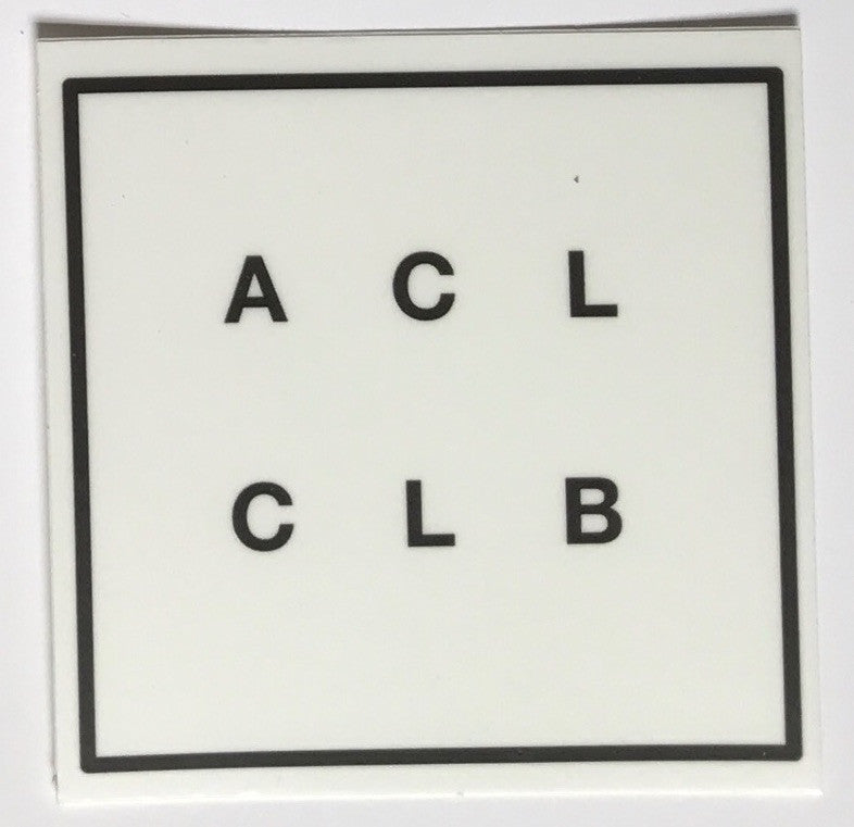 Stickers - ACL CLUB Logo
